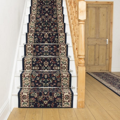 - Traditional Stair RunnerSoft & Durable Carpet Runner For Stairs & StaircasesMultiple Lengths