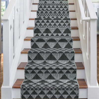 Prism Stair RunnerHardwearingNon-Slip & Durable Carpet For Stairs & StaircasesMultiple Lengths from B&Q
