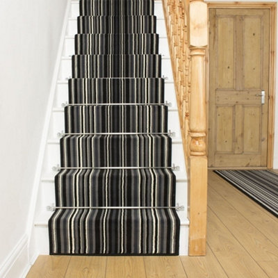Strike Stair RunnerSoft & Durable Carpet Runner For Stairs & StaircasesMultiple Lengths from B&Q