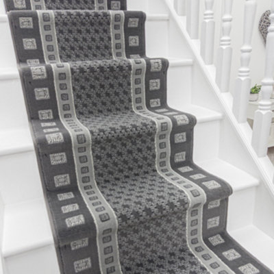  - Caesar Stair RunnerSoft & Durable Carpet Runner For Stairs & StaircasesMultiple Lengths