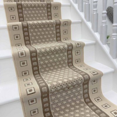  - Caesar Stair RunnerSoft & Durable Carpet Runner For Stairs & StaircasesMultiple Lengths