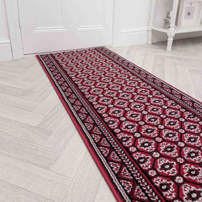 Heriz Hallway Runner RugSoftComfortable & Durable Carpet For HallKitchen & Corridor from B&Q