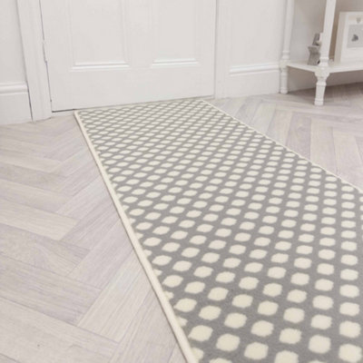 Honeycomb Hallway Runner RugSoftComfortable & Durable Carpet For HallKitchen & Corridor from B&Q