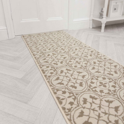 Mosaic Hallway Runner RugSoftComfortable & Durable Carpet For HallKitchen & Corridor from B&Q
