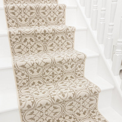 Mosaic Stair RunnerSoft & Durable Carpet Runner For Stairs & StaircasesMultiple Lengths from B&Q