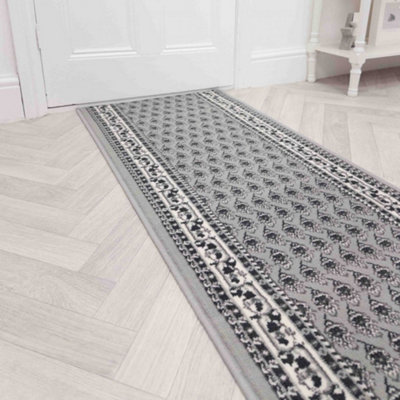 Peacock Hallway Runner RugSoftComfortable & Durable Carpet For HallKitchen & Corridor from B&Q
