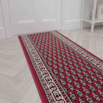 Peacock Hallway Runner RugSoftComfortable & Durable Carpet For HallKitchen & Corridor from B&Q