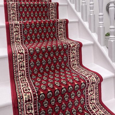 Peacock Stair RunnerSoft & Durable Carpet Runner For Stairs & StaircasesMultiple Lengths from B&Q