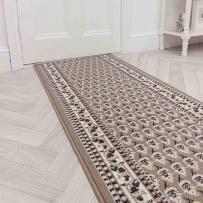 Peacock Hallway Runner RugSoftComfortable & Durable Carpet For HallKitchen & Corridor from B&Q