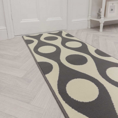 Pop Hallway Runner RugSoftComfortable & Durable Carpet For HallKitchen & Corridor from B&Q