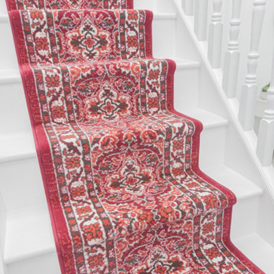  - Senneh Stair RunnerSoft & Durable Carpet Runner For Stairs & StaircasesMultiple Lengths