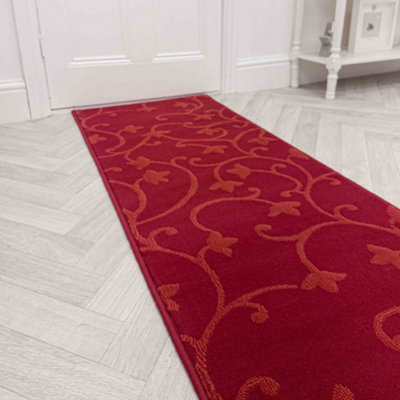 Vines Hallway Runner RugSoftComfortable & Durable Carpet For HallKitchen & Corridor from B&Q