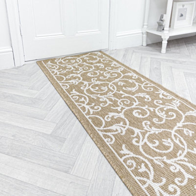 Ivy Indoor/outdoor Hallway Runner RugDurableReversible & Hardwearing Carpet For Home Or Garden from B&Q