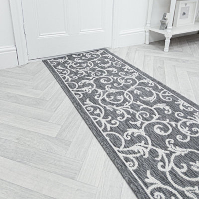 Ivy Indoor/outdoor Hallway Runner RugDurableReversible & Hardwearing Carpet For Home Or Garden from B&Q