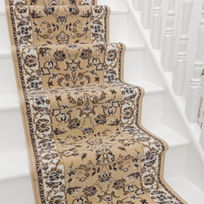 Traditional Stair RunnerSoft & Durable Carpet Runner For Stairs & StaircasesMultiple Lengths from B&Q