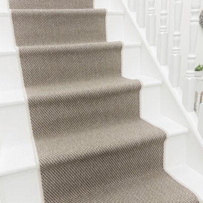 Coastal Stair RunnerReversibleDurable & Hardwearing Carpet For Stairs & StaircasesMultiple Lengths from B&Q