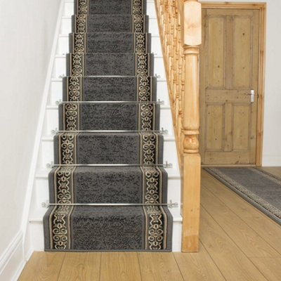 Tribal Stair RunnerSoft & Durable Carpet Runner For Stairs & StaircasesMultiple Lengths from B&Q