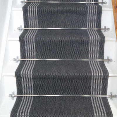 Natura Stair RunnerHardwearingNon-Slip & Durable Carpet For Stairs & StaircasesMultiple Lengths from B&Q