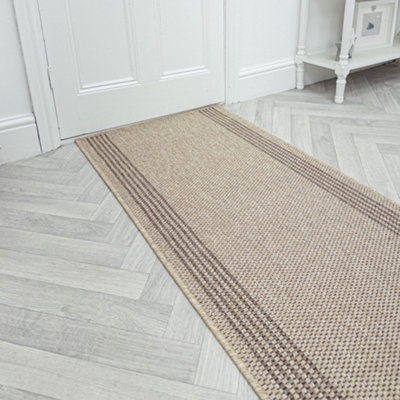 Natura Hallway Runner RugHardwearingNon-Slip & Durable Carpet For HallKitchen & Corridor from B&Q