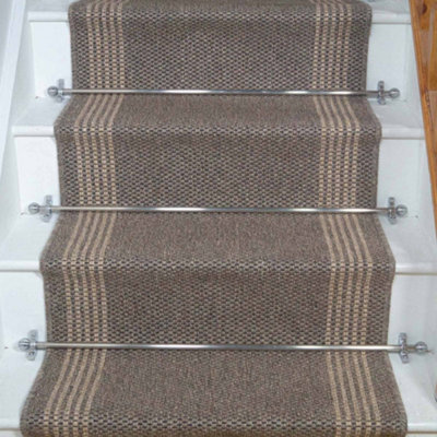Natura Stair RunnerHardwearingNon-Slip & Durable Carpet For Stairs & StaircasesMultiple Lengths from B&Q