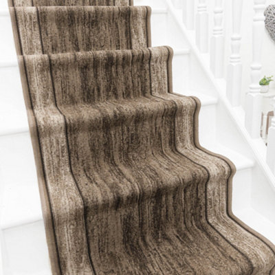 Rama Stair RunnerHardwearingNon-Slip & Durable Carpet For Stairs & StaircasesMultiple Lengths from B&Q