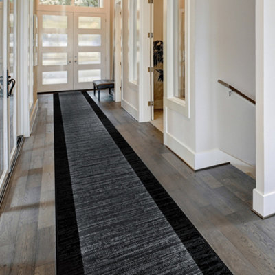 Morning Mist Hallway Runner RugSoftComfortable & Durable Carpet For HallKitchen & Corridor from B&Q