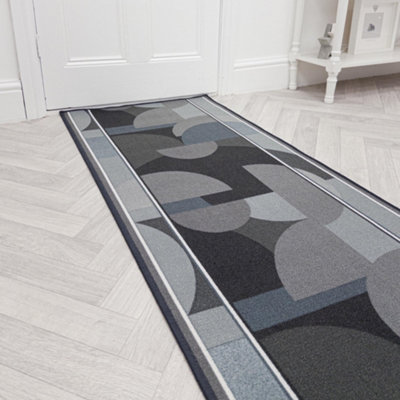 Malis Hallway Runner RugHardwearingNon-Slip & Durable Carpet For HallKitchen & Corridor from B&Q