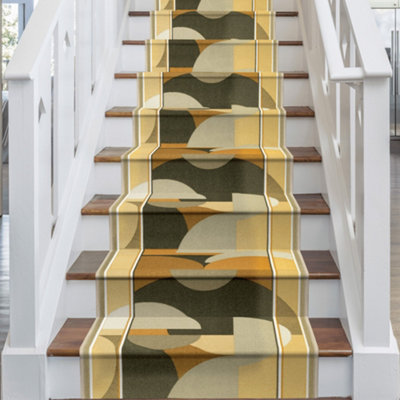 Malis Stair RunnerHardwearingNon-Slip & Durable Carpet For Stairs & StaircasesMultiple Lengths from B&Q