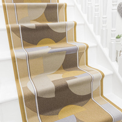  - Malis Stair RunnerHardwearingNon-Slip & Durable Carpet For Stairs & StaircasesMultiple Lengths