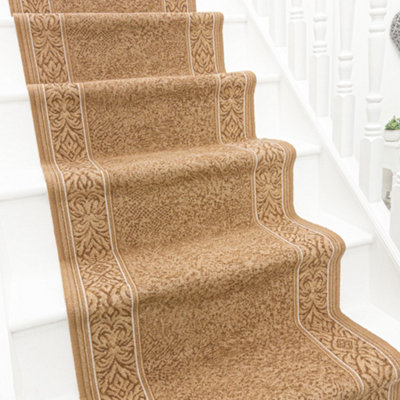 St Tropez Stair RunnerHardwearingNon-Slip & Durable Carpet For Stairs & StaircasesMultiple Lengths from B&Q