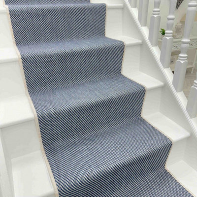Coastal Stair RunnerReversibleDurable & Hardwearing Carpet For Stairs & StaircasesMultiple Lengths from B&Q