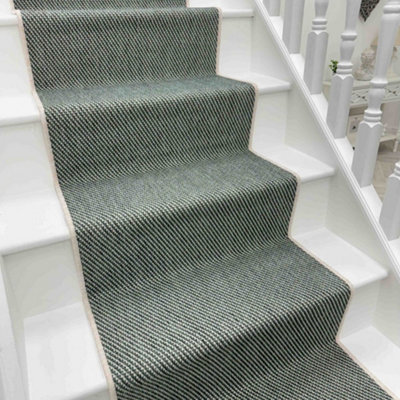 Coastal Stair RunnerReversibleDurable & Hardwearing Carpet For Stairs & StaircasesMultiple Lengths from B&Q