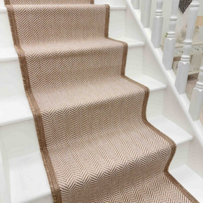 Illusion Stair RunnerReversibleDurable & Hardwearing Carpet For Stairs & StaircasesMultiple Lengths from B&Q