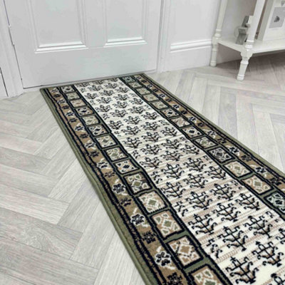 Mayan Hallway Runner RugSoftComfortable & Durable Carpet For HallKitchen & Corridor from B&Q