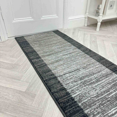 Morning Mist Hallway Runner RugSoftComfortable & Durable Carpet For HallKitchen & Corridor from B&Q