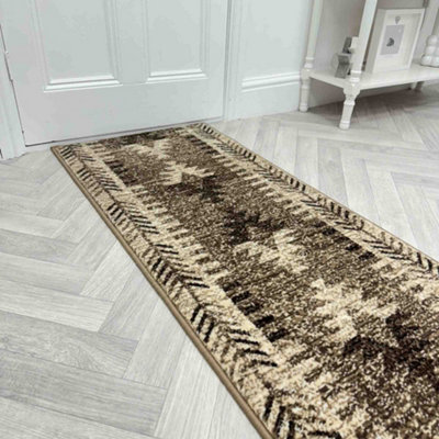 Native Hallway Runner RugSoftComfortable & Durable Carpet For HallKitchen & Corridor from B&Q
