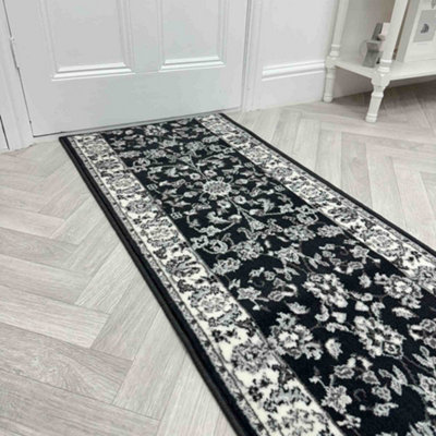 Traditional Hallway Runner RugSoftComfortable & Durable Carpet For HallKitchen & Corridor from B&Q