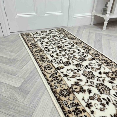 Traditional Hallway Runner RugSoftComfortable & Durable Carpet For HallKitchen & Corridor from B&Q