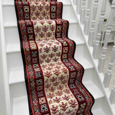 Mayan Stair RunnerSoft & Durable Carpet Runner For Stairs & StaircasesMultiple Lengths from B&Q