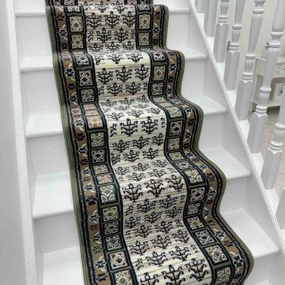 Mayan Stair RunnerSoft & Durable Carpet Runner For Stairs & StaircasesMultiple Lengths from B&Q