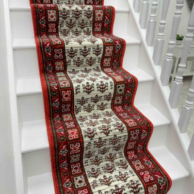 Mayan Stair RunnerSoft & Durable Carpet Runner For Stairs & StaircasesMultiple Lengths from B&Q