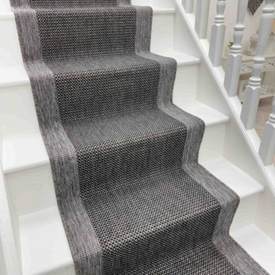 Vichy Stair RunnerReversibleDurable & Hardwearing Carpet For Stairs & StaircasesMultiple Lengths from B&Q