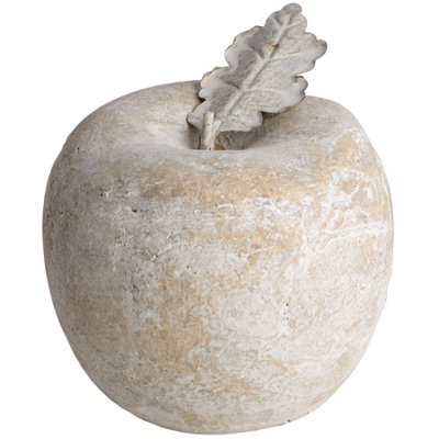 B&Q -  Distressed Stone Apple White (Medium)