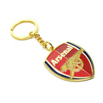 Nal Fc Official Football Crest Keyring Red/gold (One Size) from B&Q
