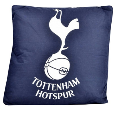  - Tottenham Hotspur Fc Official Football Crest Cushion Navy/white (One Size)