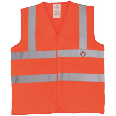  - Yoko Flame-Retardant Hi-Vis Sleeveless Waistcoat