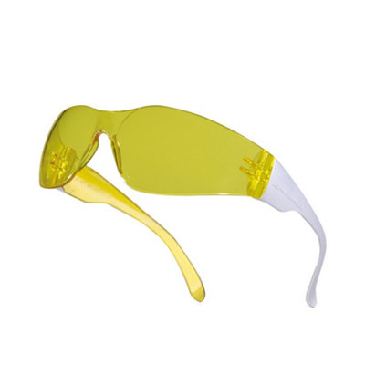Delta Plus Brava 2 Safety Gles Yellow (One Size) from B&Q