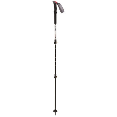 B&Q -  Qiklock Collapsible Technical Trekking Pole Silver (One Size)