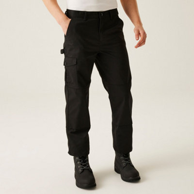 Regatta Professional Cargo Trousers Black from B&Q