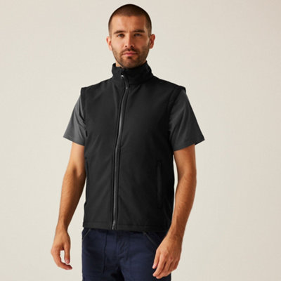 Regatta Professional Ablaze Printable Softshell Bodywarmer Black from B&Q